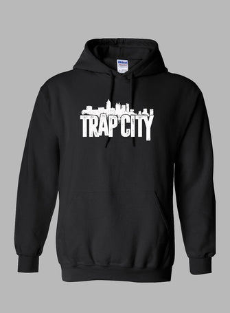 Trap City Black Hoodie